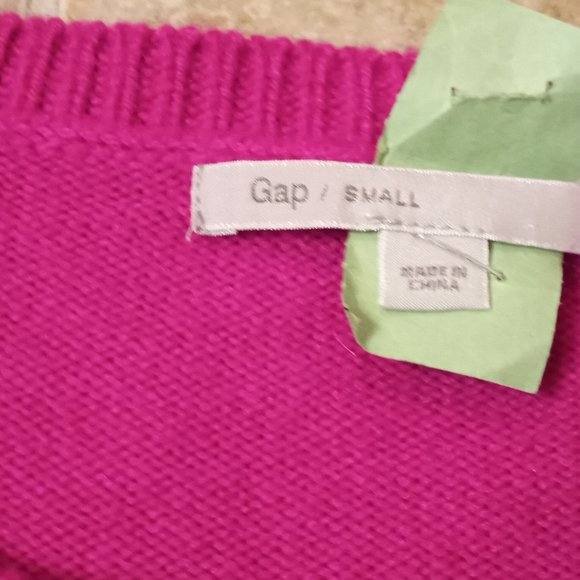 Gap Women's Wool Blend Color Block Sweater Sz.S - Picture 3 of 5